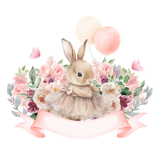 Tutu Bunny UV DTF #473