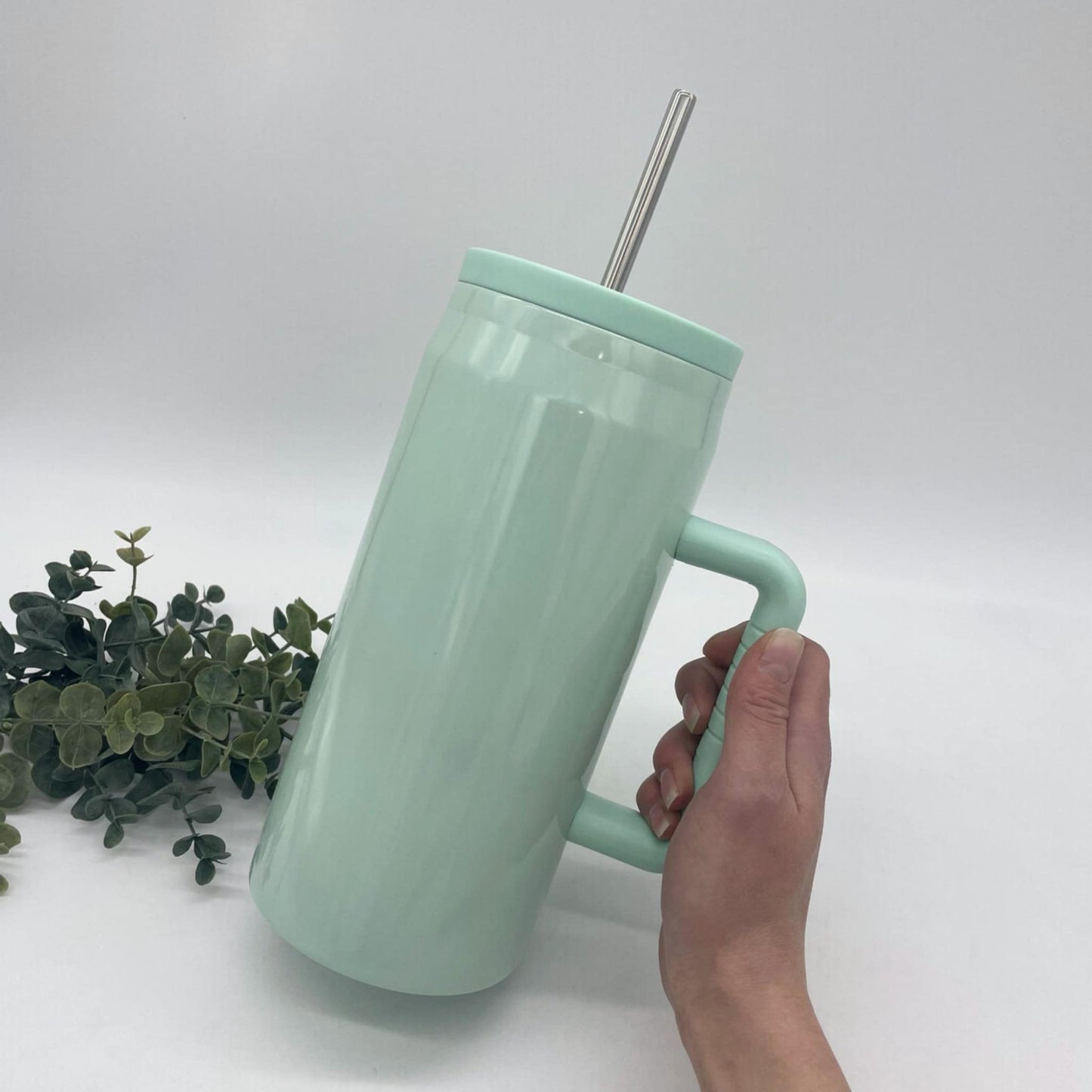 Daily Sipper 40oz Sublimation Straw Tumbler