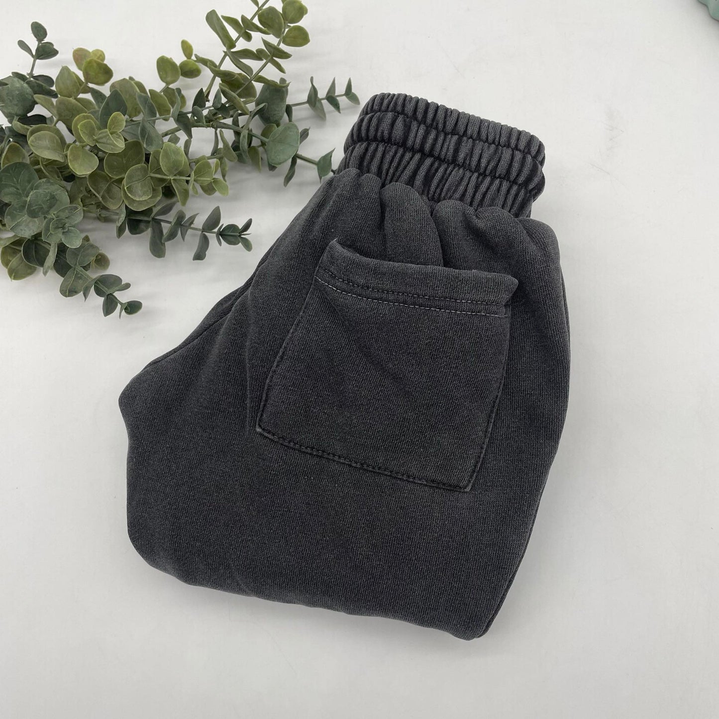 Adult Pigment Dye Cotton Joggers
