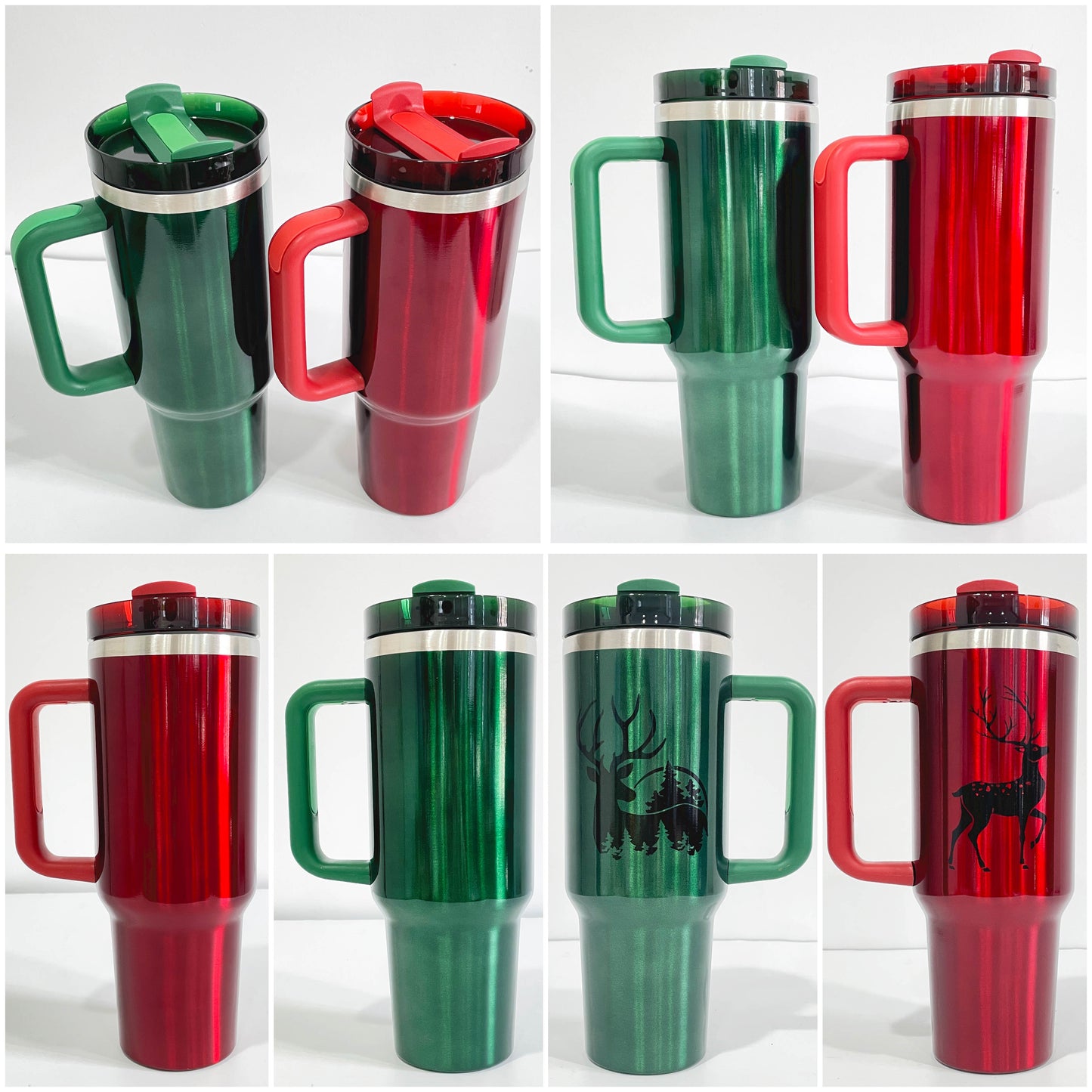 Christmas 40oz Tumblers for Sublimation