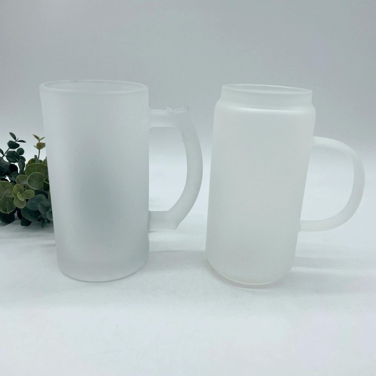 18oz Frosted Beer Mug with Handle