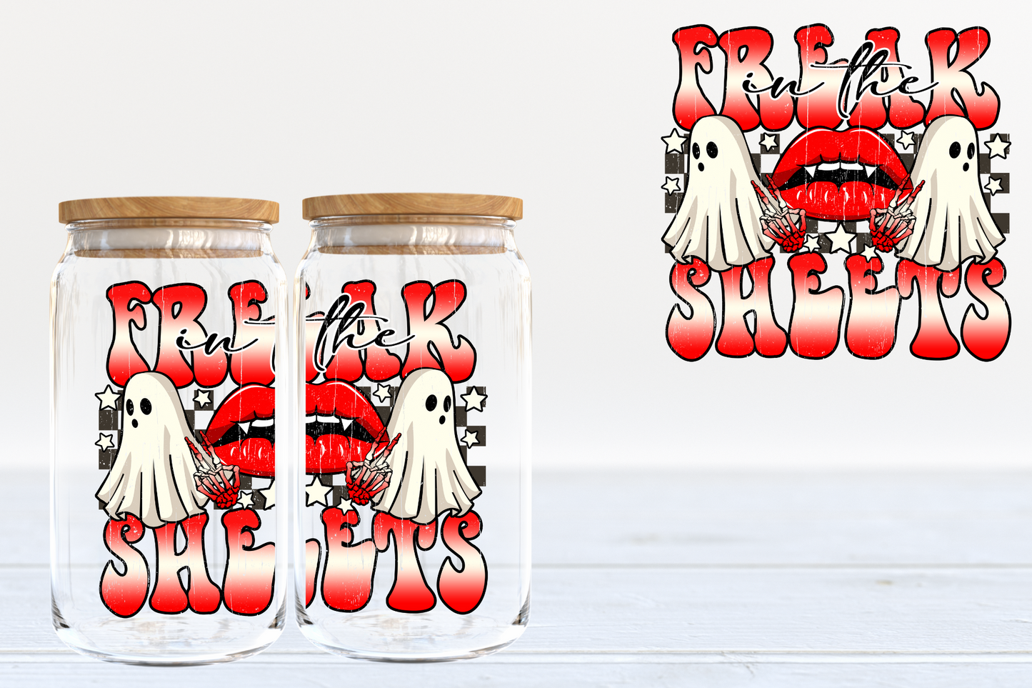 Freak in the Sheets - A16 UV DTF