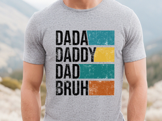 Dad Bruh DTF Transfer - 1123