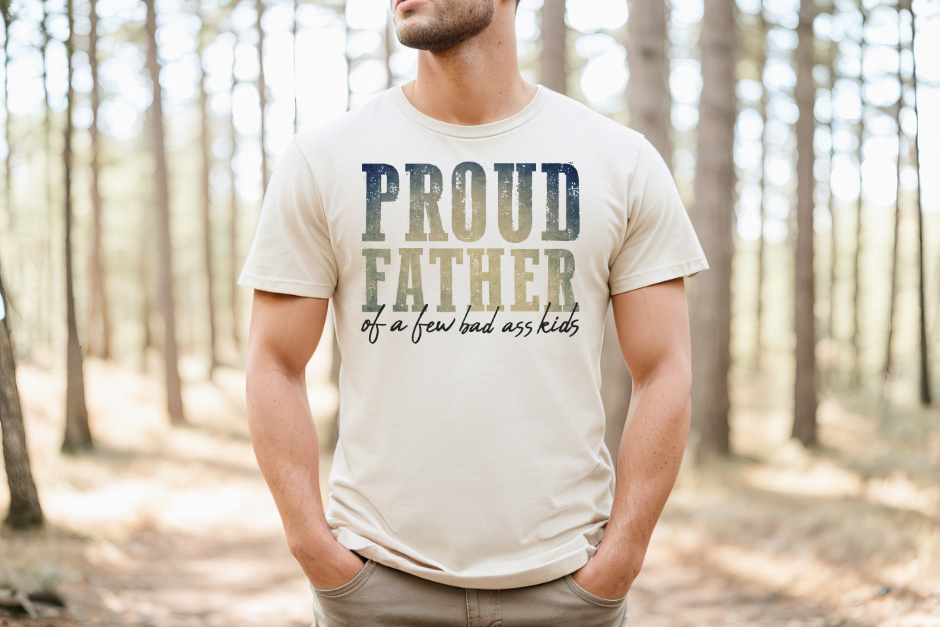 Proud Father DTF Transfer - 1117