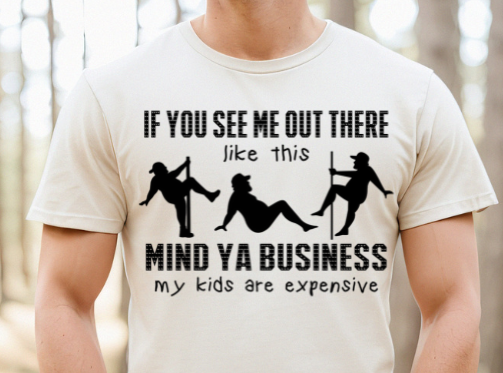 Kids are Expensive DTF Transfer - 1116