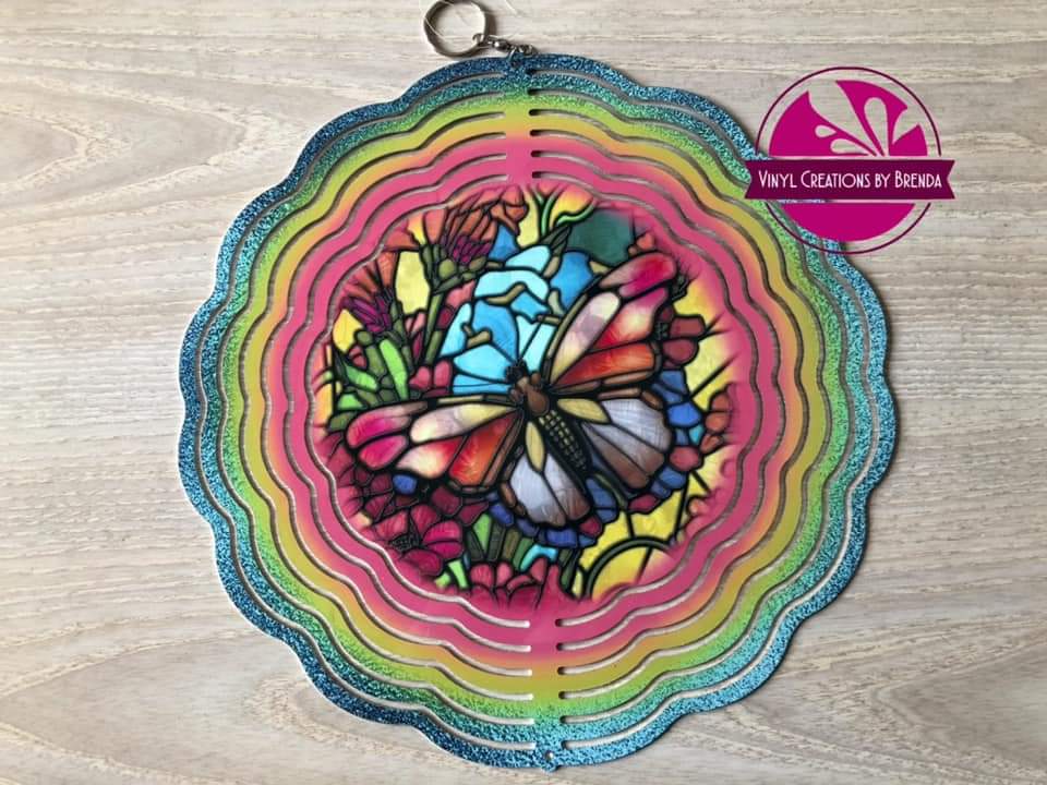 Circle Wind Spinner for Sublimation