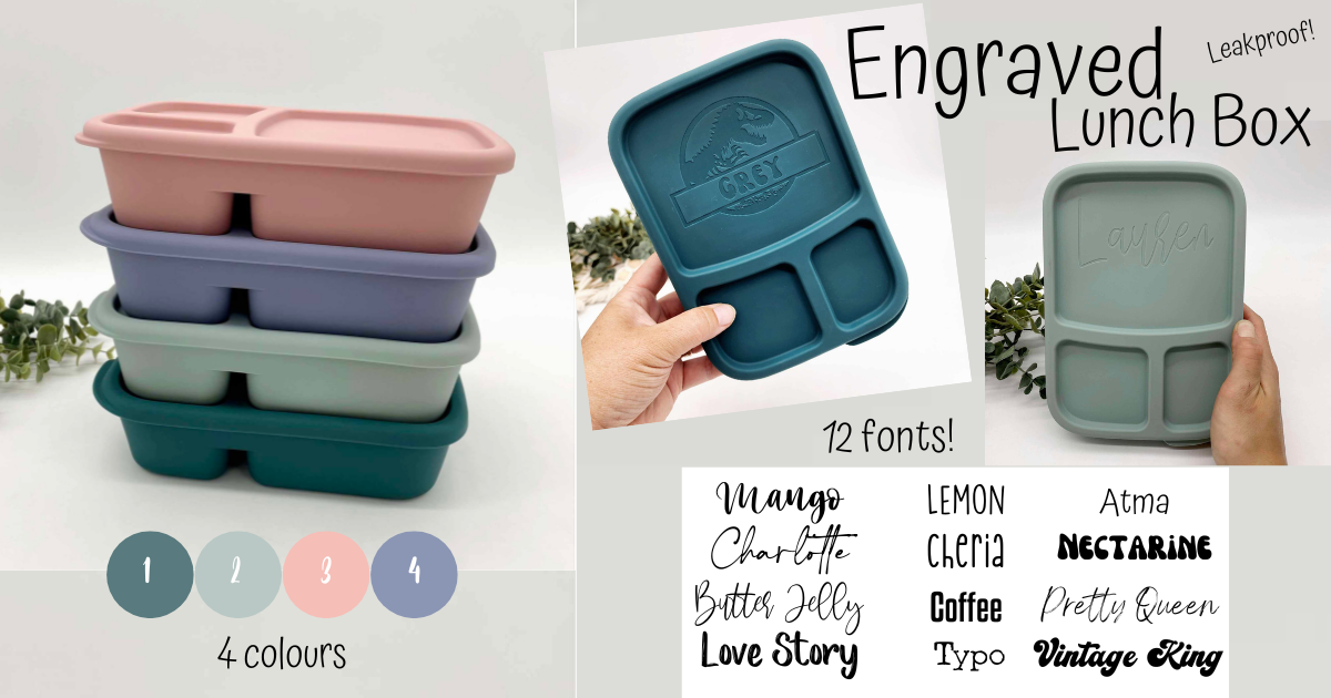 Leakproof Personalized Lunch Boxes