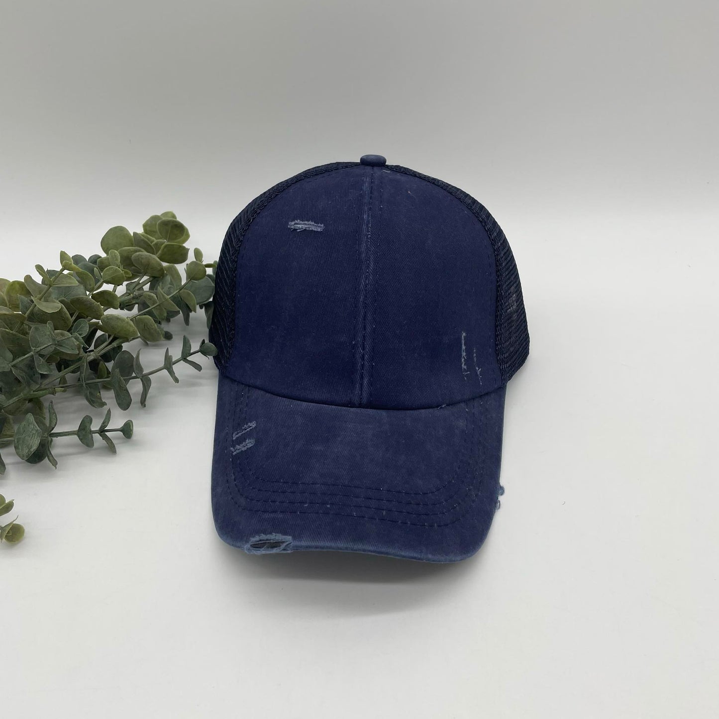 Criss Cross Ponytail Hat Kids & Adults
