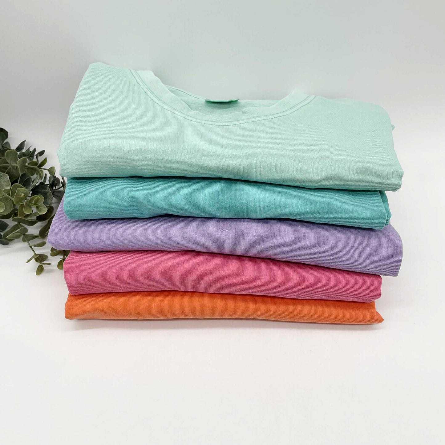 Sun Washed Collection π 100% Pigment Dyed Cotton Tees