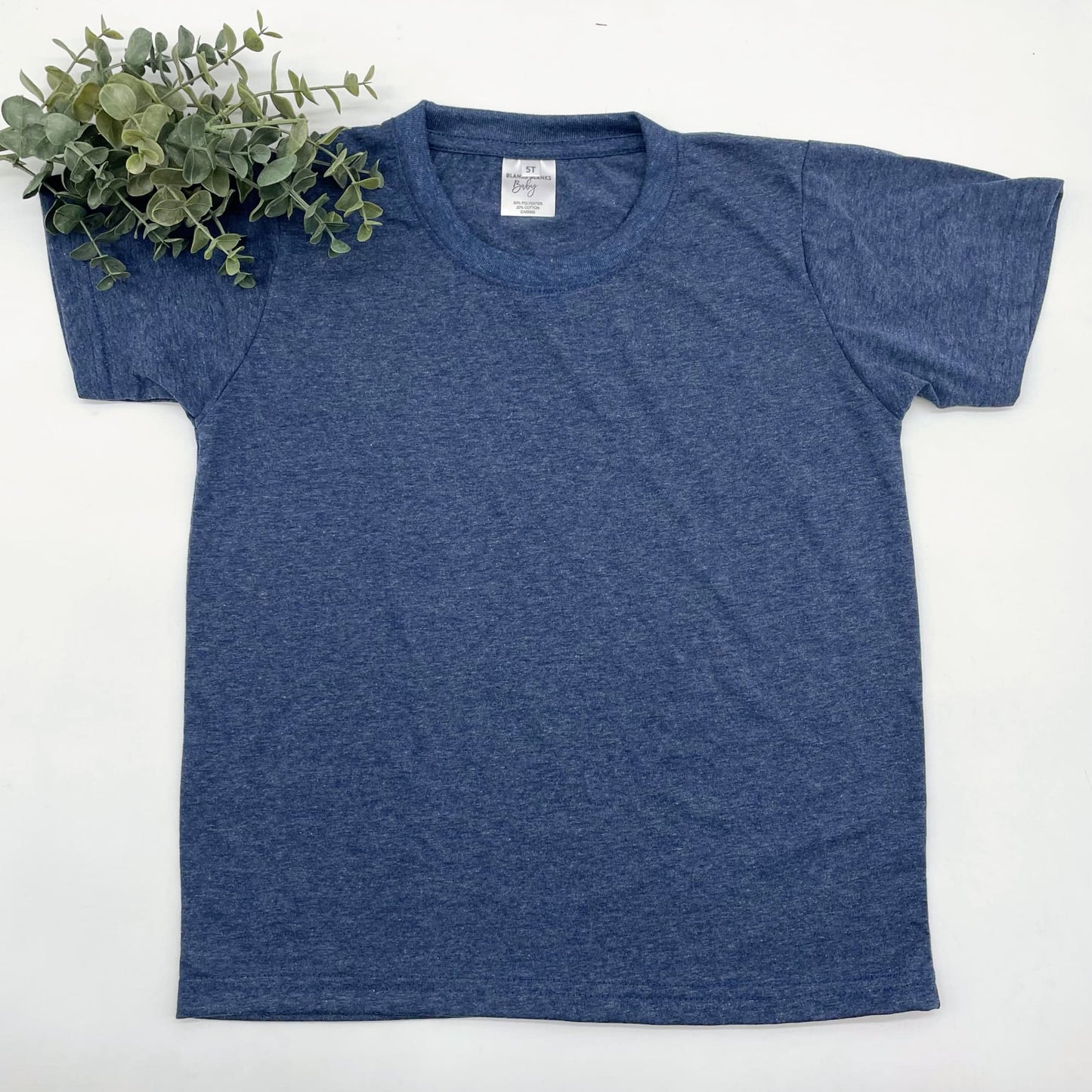 Heathered 80/20 Polyester Cotton Blend Toddler T-shirt - Clearance