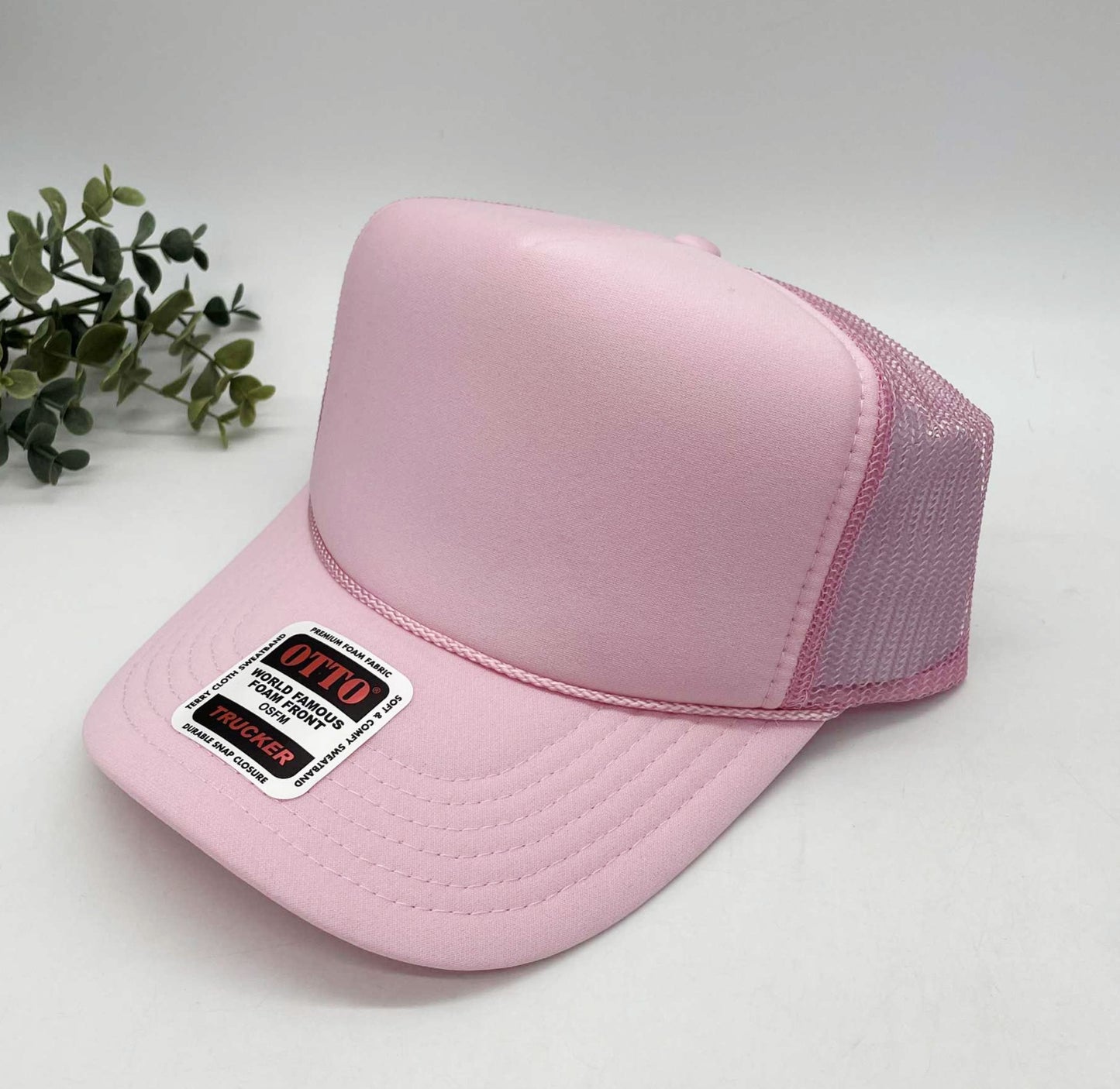 OTTO 5 Panel Foam Front High Crown Trucker 39-165 - INSTOCK