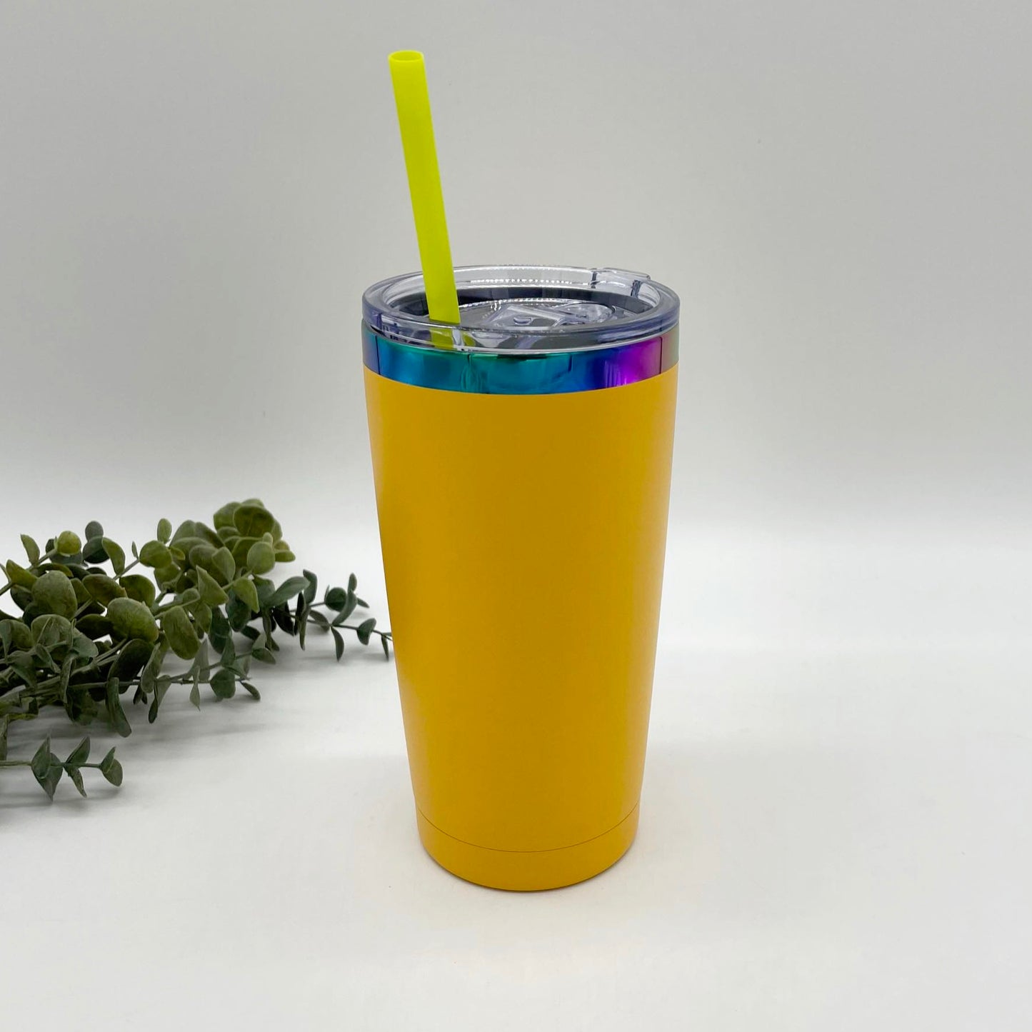 20oz Rainbow Plated Car Tumbler