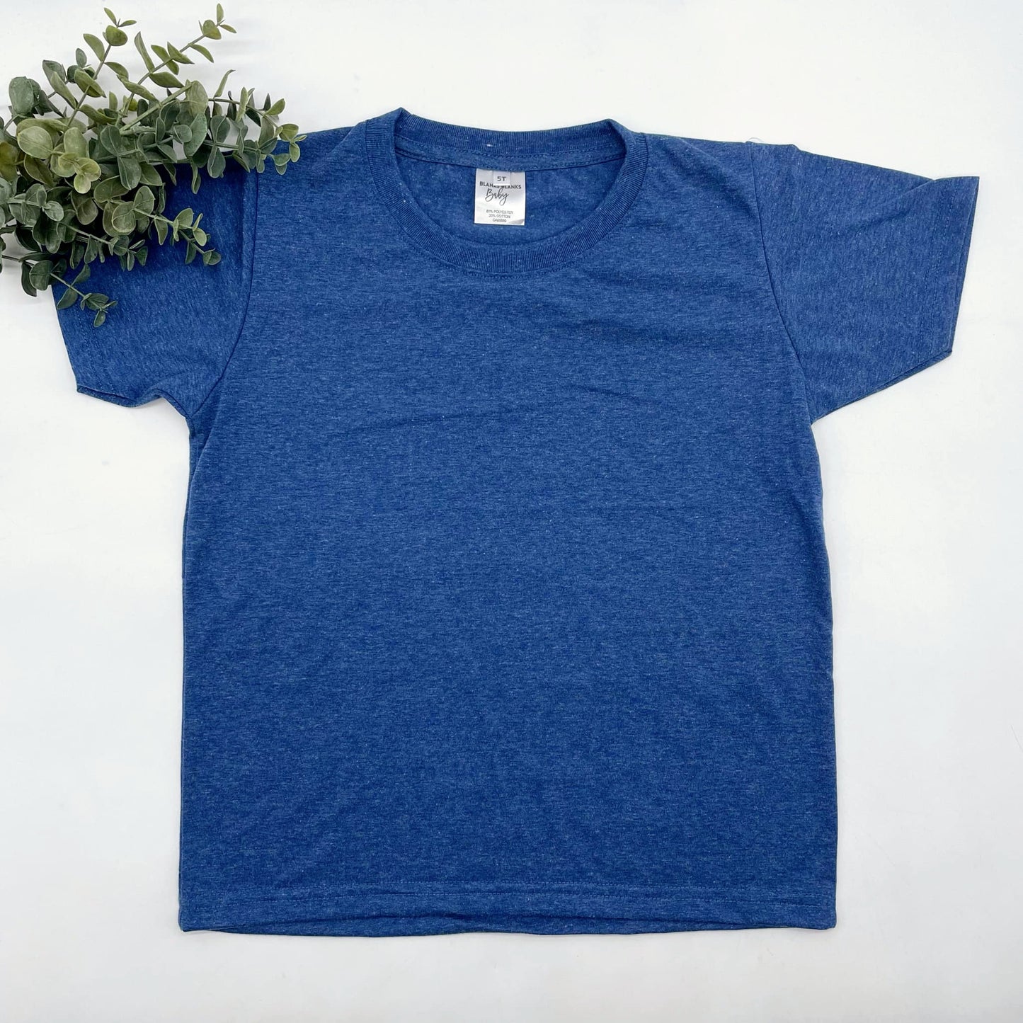 Heathered 80/20 Polyester Cotton Blend Toddler T-shirt - Clearance