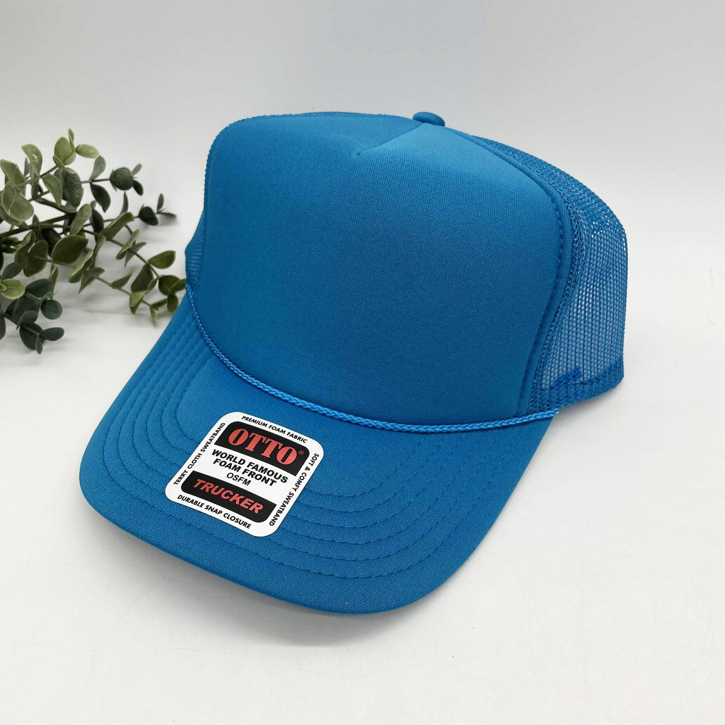 OTTO 5 Panel Foam Front High Crown Trucker 39-165 - INSTOCK