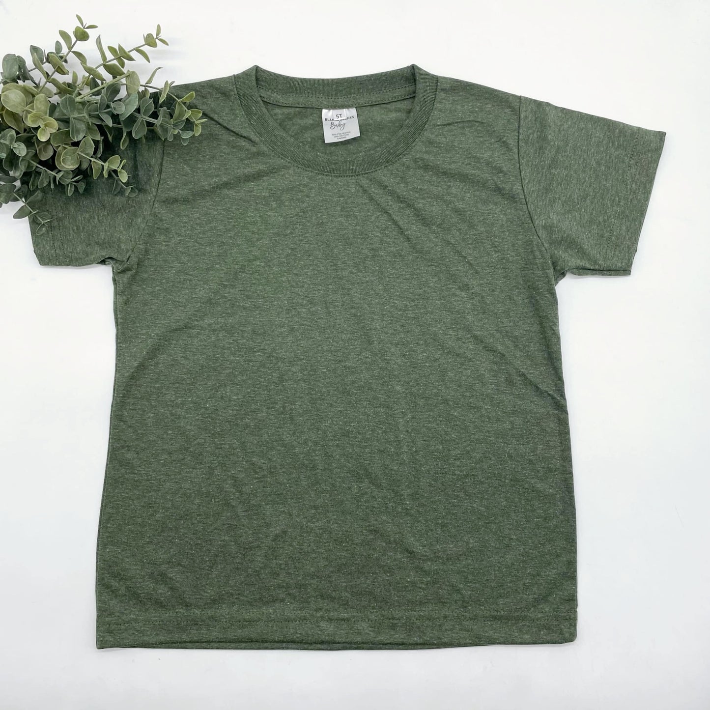 Heathered 80/20 Polyester Cotton Blend Toddler T-shirt - Clearance