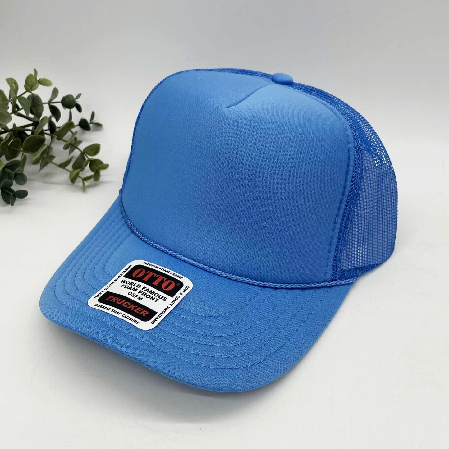 OTTO 5 Panel Foam Front High Crown Trucker 39-165 - INSTOCK
