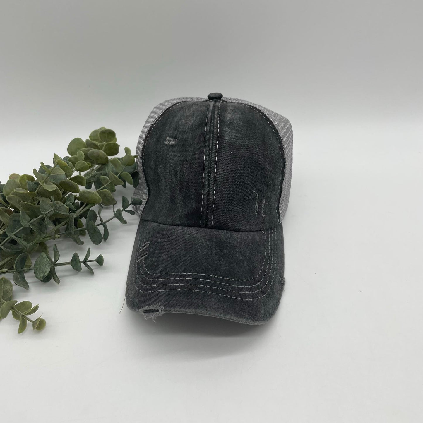 Criss Cross Ponytail Hat Kids & Adults