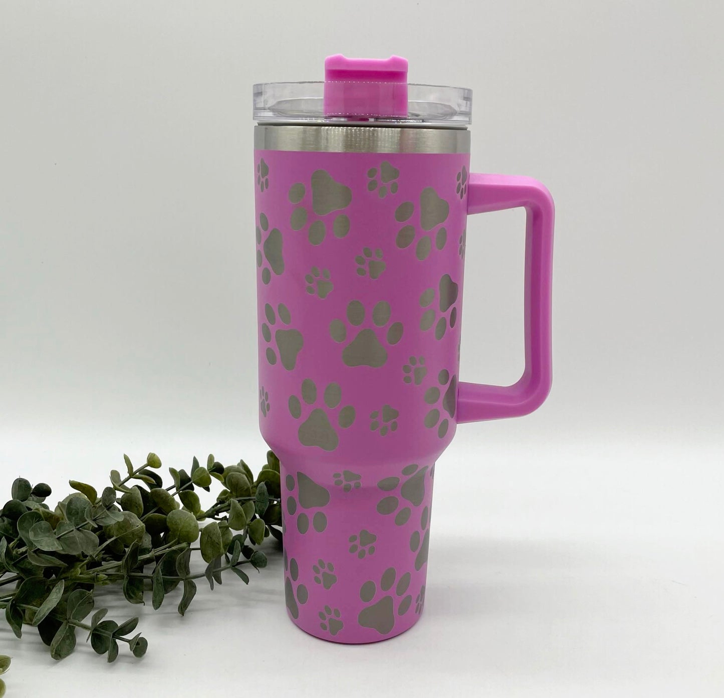 PAW 40oz Tumbler with Handle