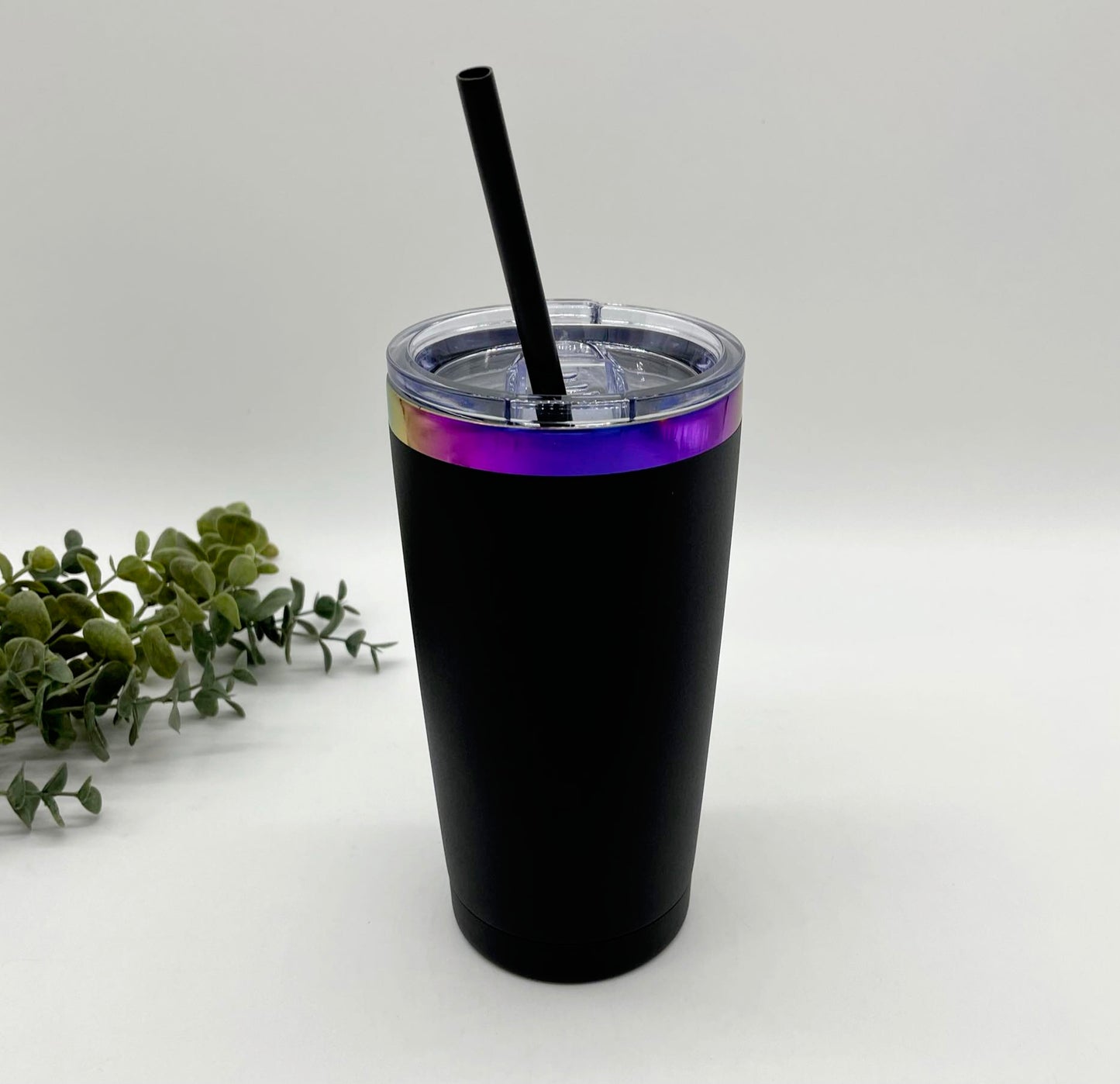 20oz Rainbow Plated Car Tumbler