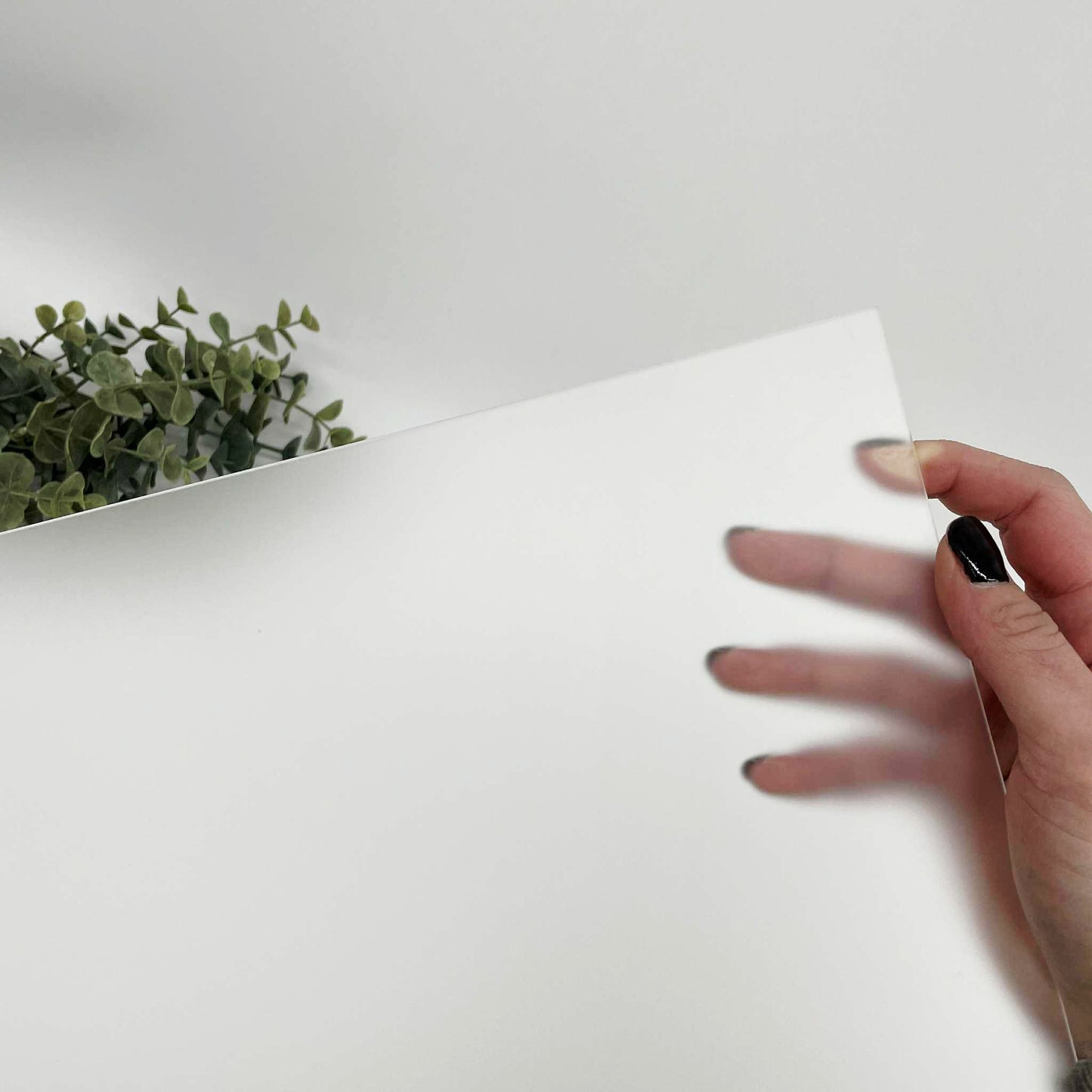 Frosty Clear - Dualuxe Cast Acrylic Sheets 1219 - P000