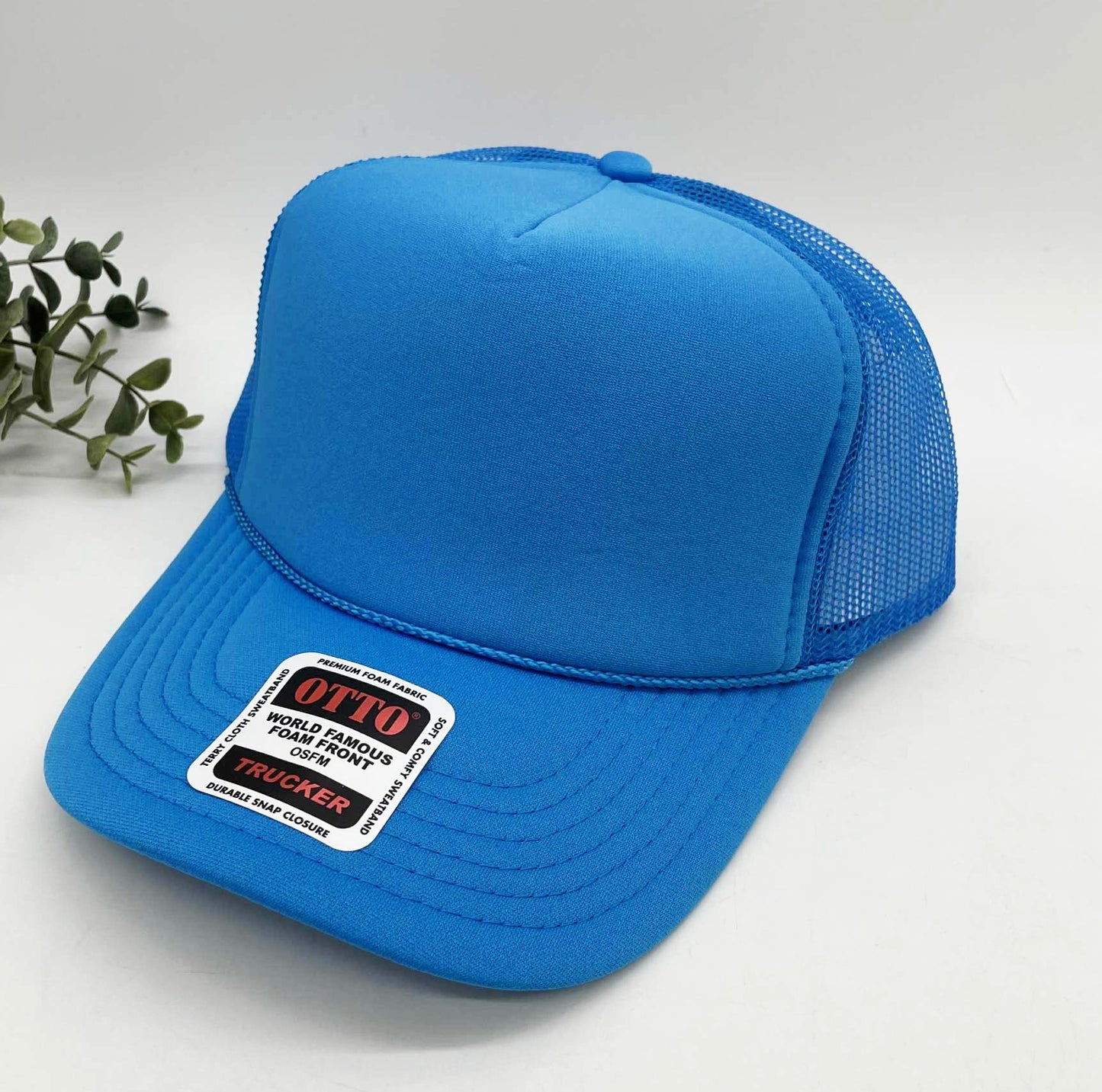 OTTO 5 Panel Foam Front High Crown Trucker 39-165 - INSTOCK