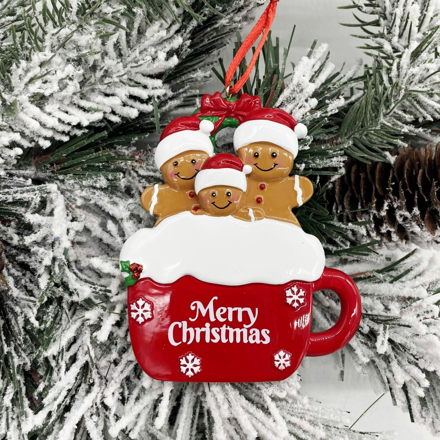 Gingerbread Cocoa Polyresin Ornament