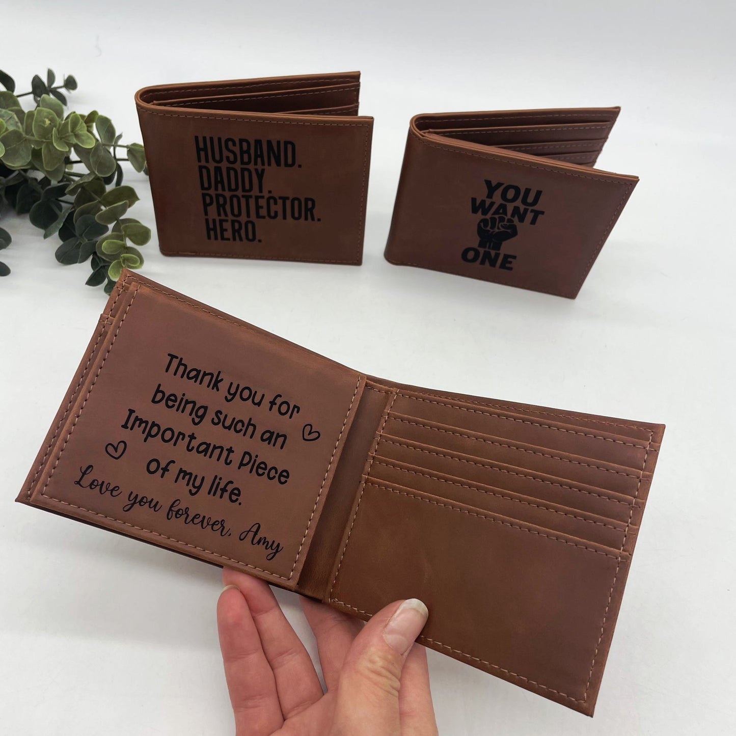 Engravable Wallets