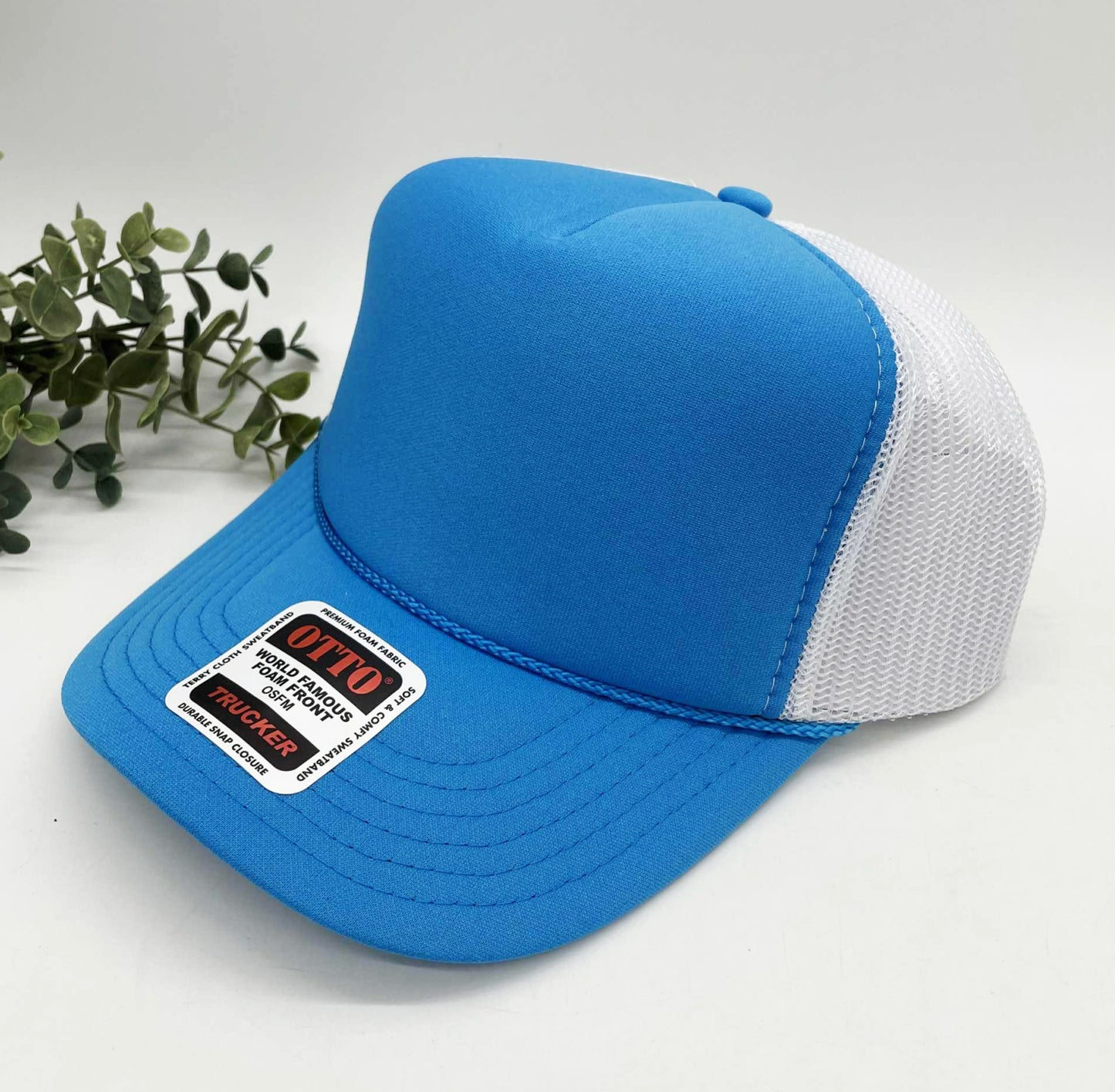 OTTO 5 Panel Foam Front High Crown Trucker 39-165 - INSTOCK