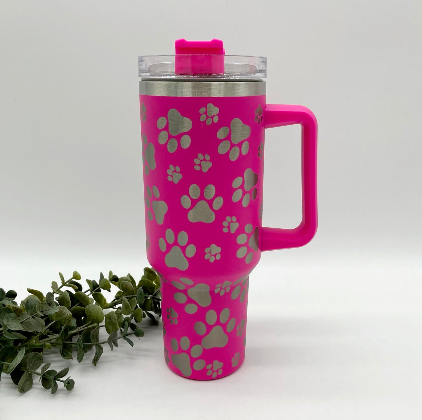 PAW 40oz Tumbler with Handle
