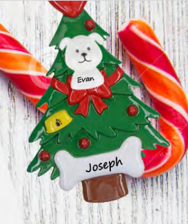 Best Dog & Best Cat - Polyresin Christmas Ornaments