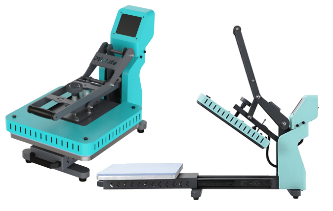 Auto Open with Pull Out Drawer Heat Press Machine