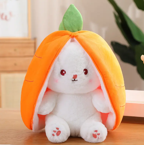 Strawberry & Carrot Bunny Zips
