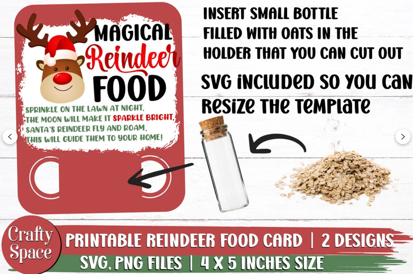Reindeer Food MDF Board - PRE-ORDER
