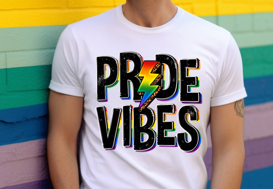 Pride Vibes DTF Transfer - 1187
