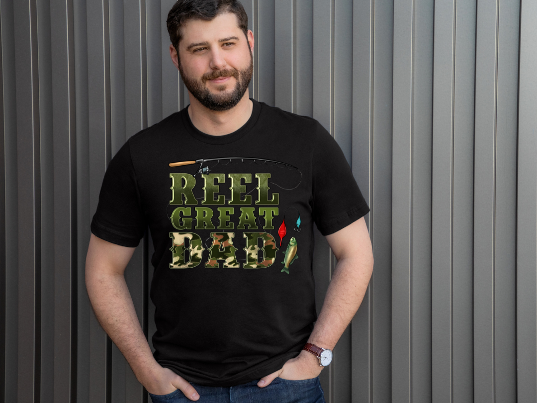 Reel Great Dad DTF Transfer - 1147
