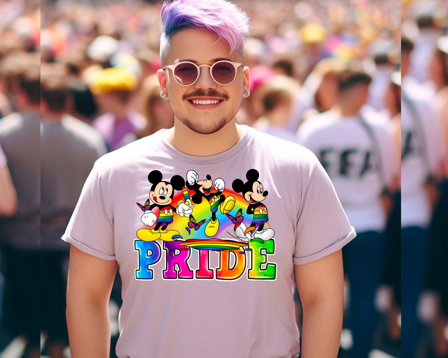 Mouse Pride DTF Transfer - 1154