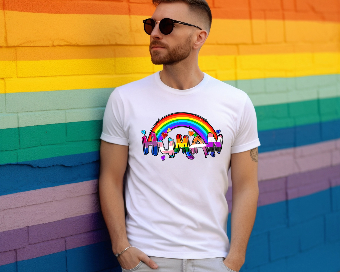 Human Pride DTF Transfer - 1171