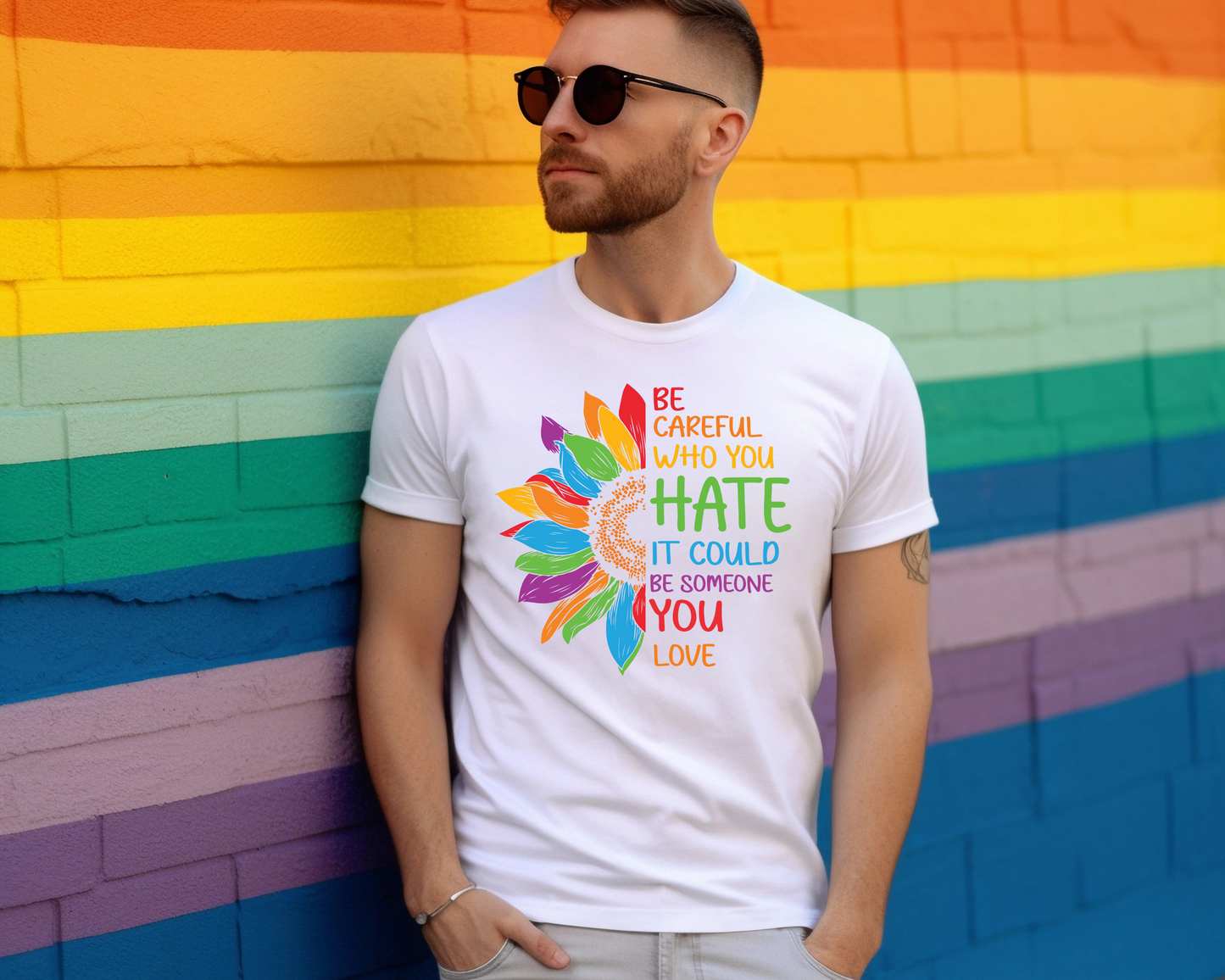 Be Careful Who You Hate DTF Transfer - 1172