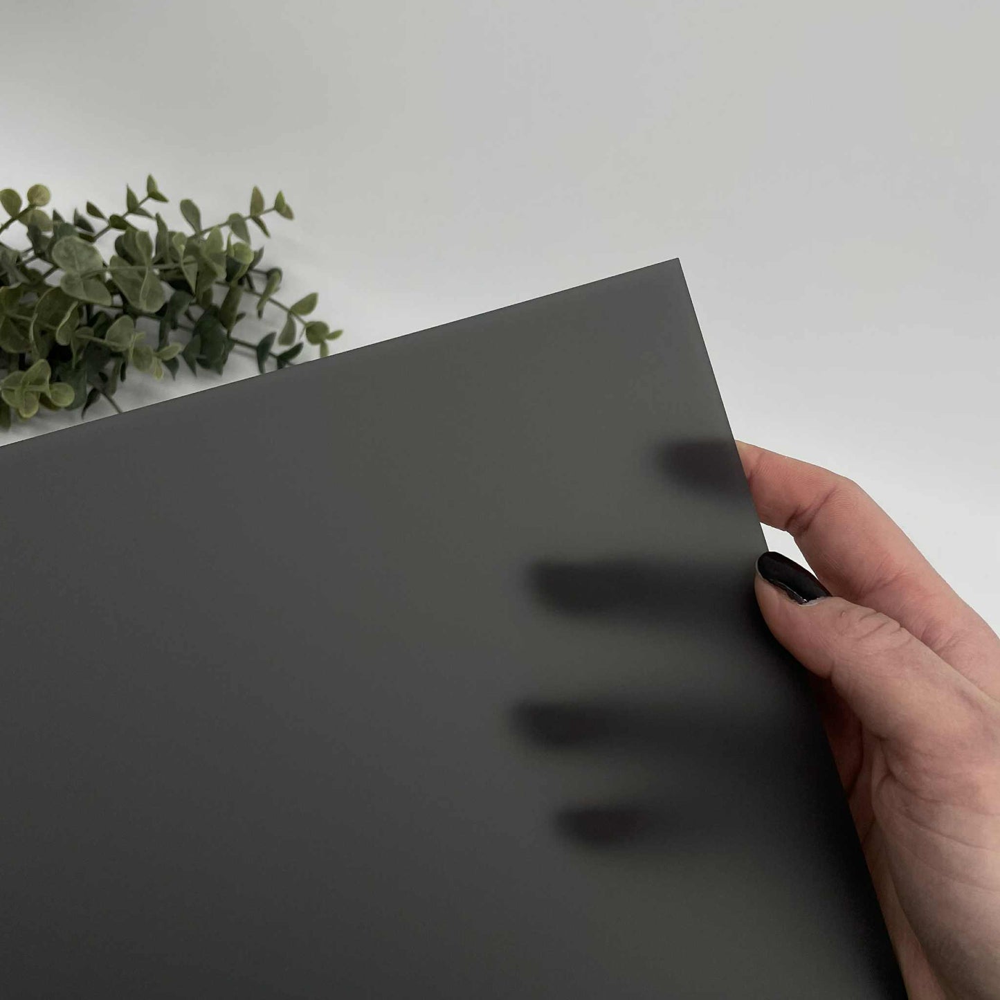 Frosty Black - Essentials Cast Acrylic Sheets 1165