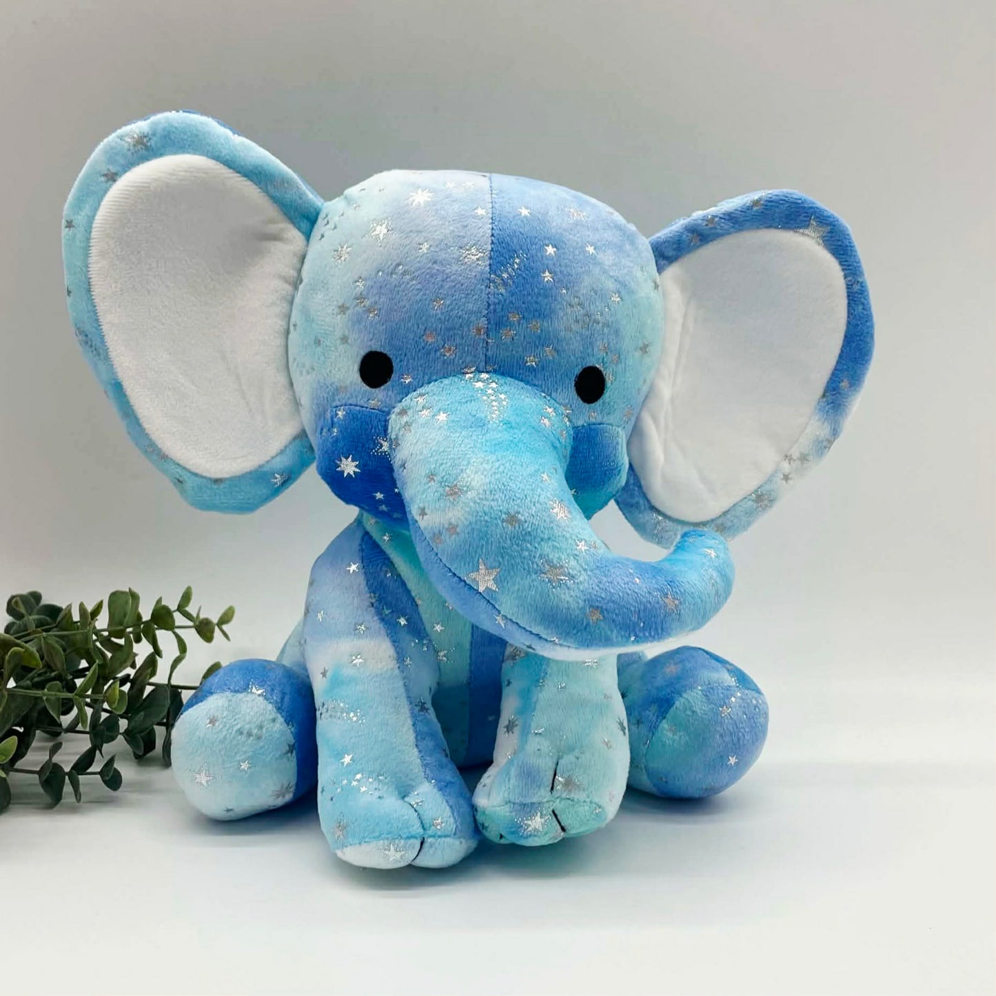 Starry Plush Birth Stat Elephant