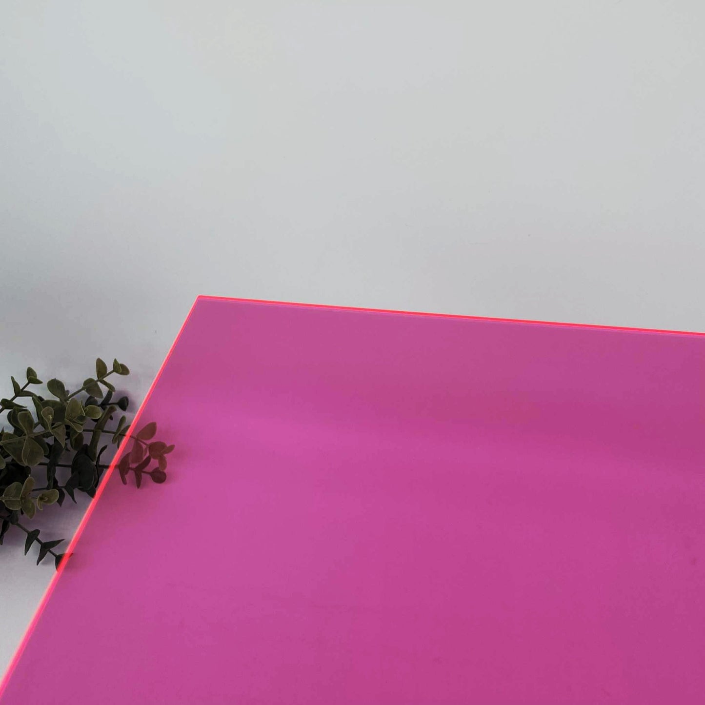 Neon Pink Transparent - Essentials Cast Acrylic Sheets 1167