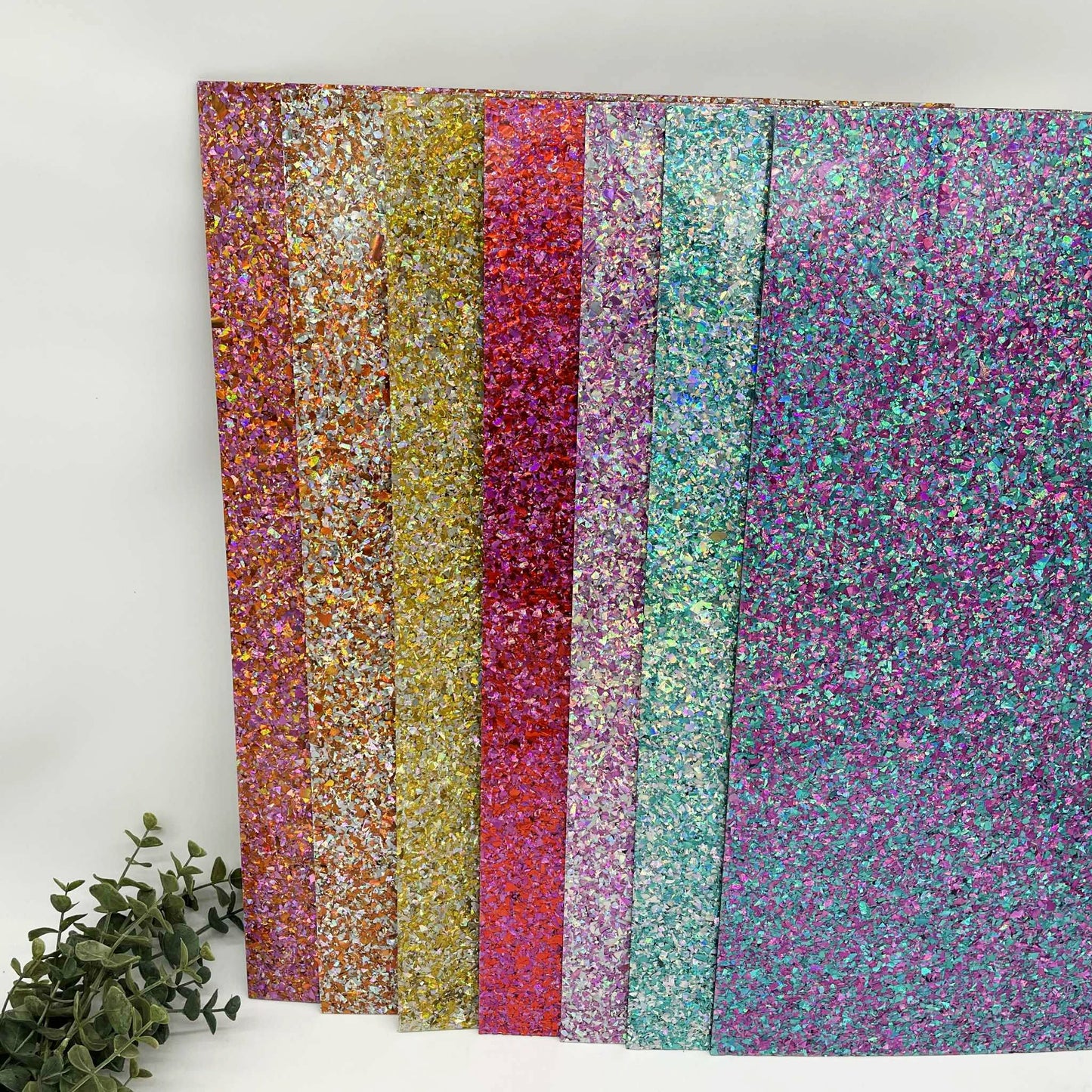 Gold Burst - Kaleidos Cast Acrylic Sheets 1093