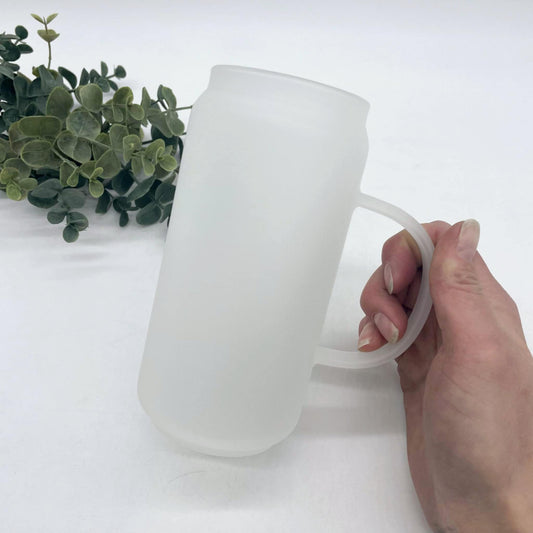 18oz Frosted Beer Mug with Handle