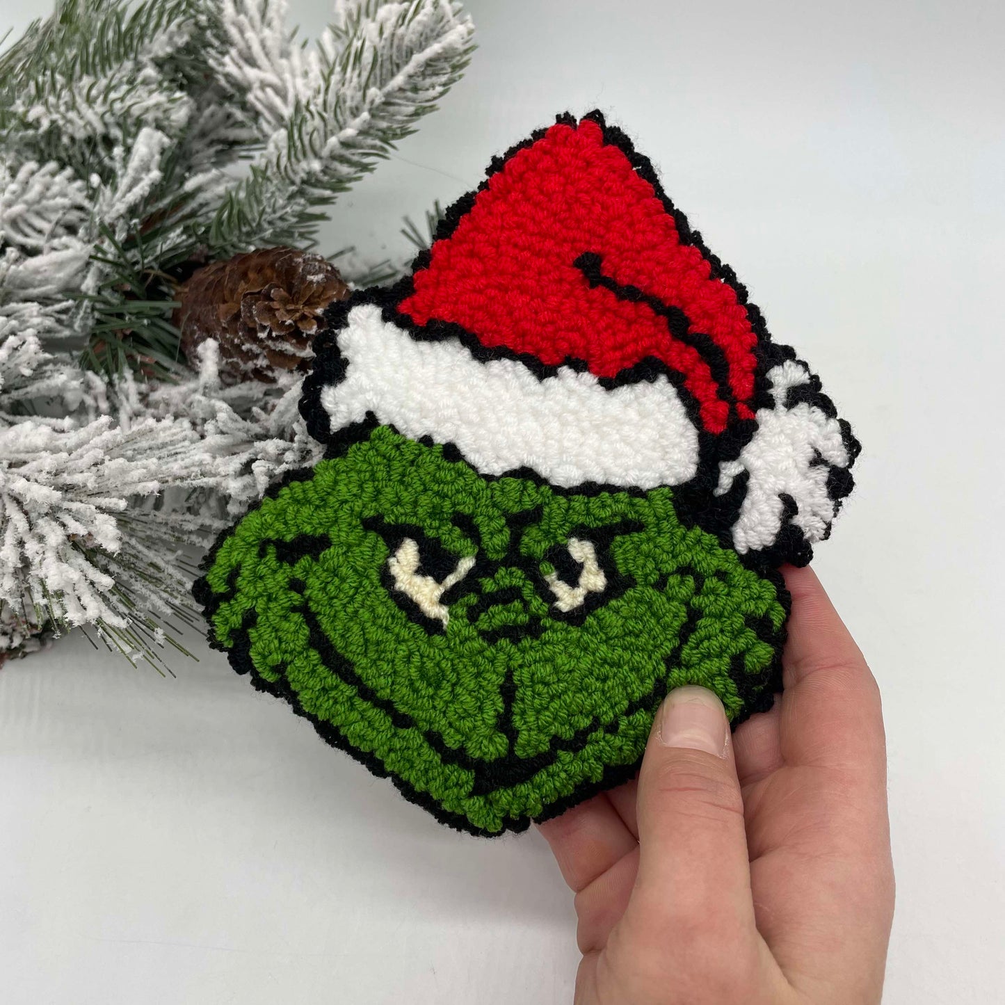 Chenille Mug Rug