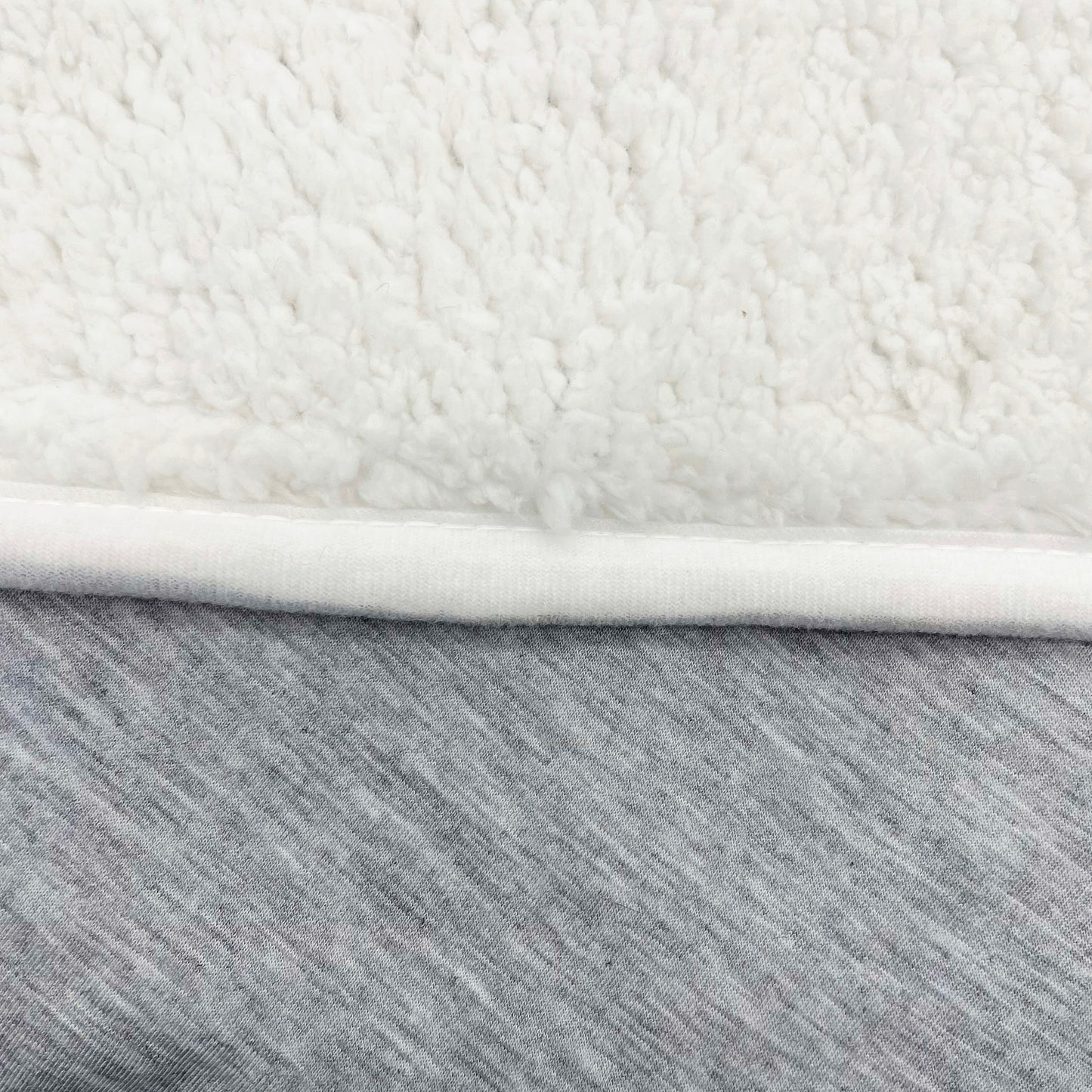 Cozy Sherpa Lined Sweater Blanket 50x60
