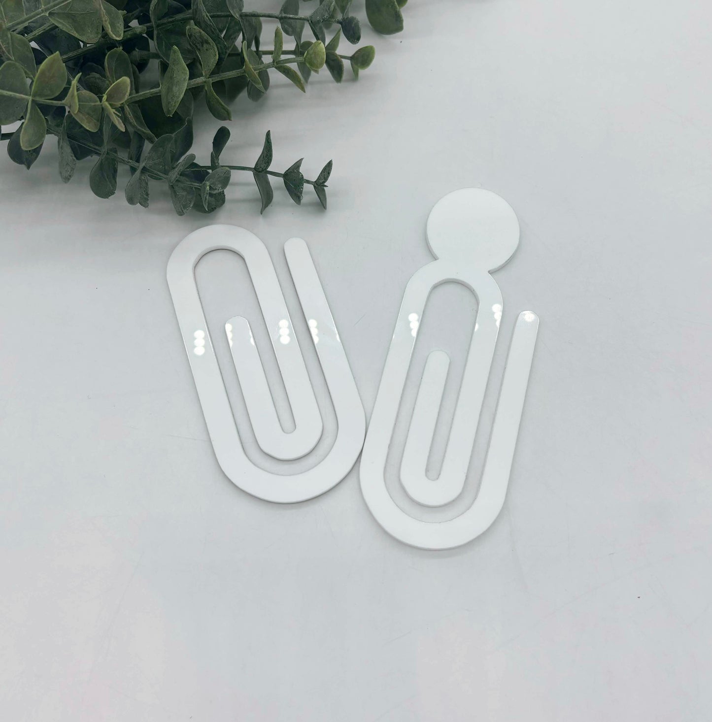 Jumbo Sublimation Bookmark Paperclip in Acrylic