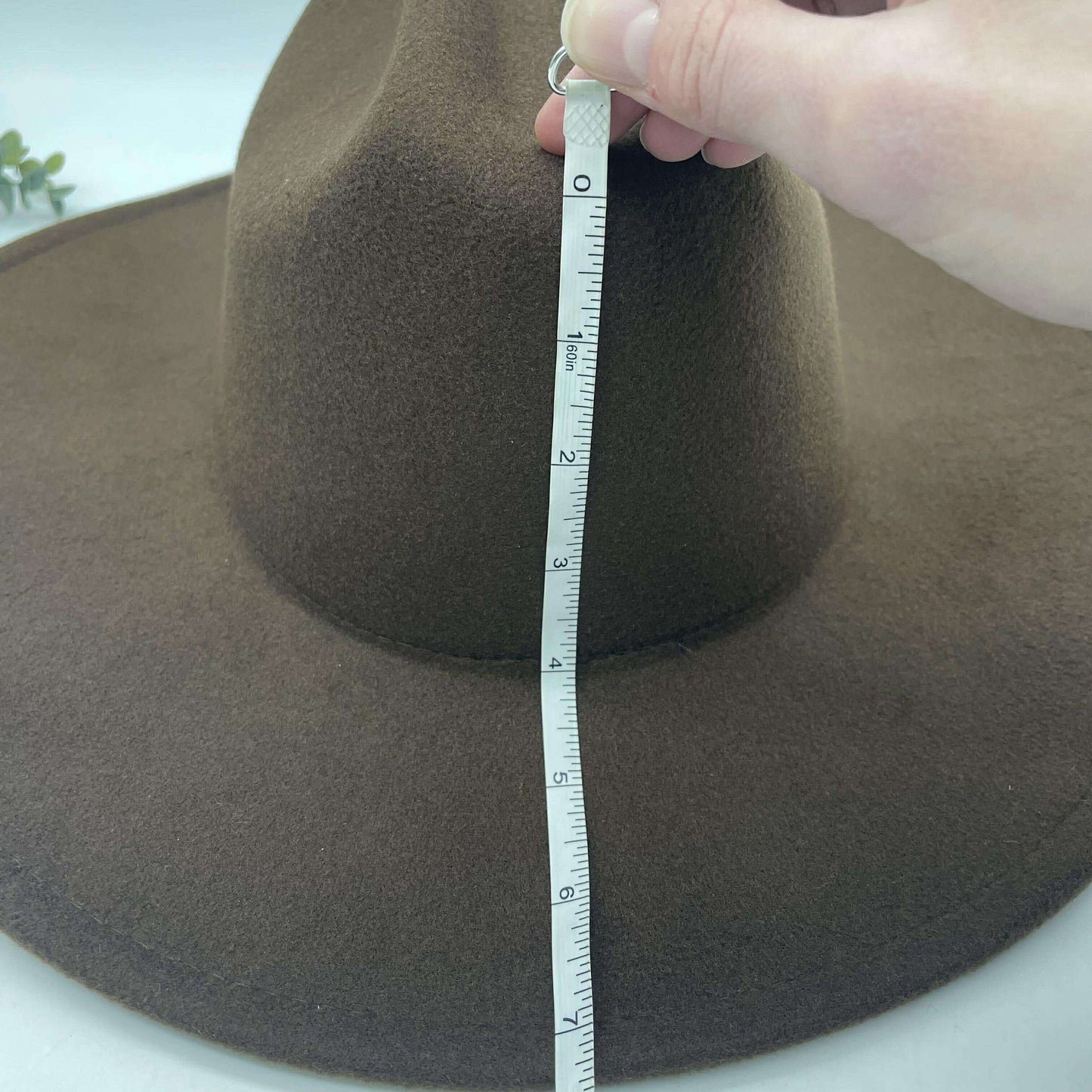 Flat Wide Brim Fedora Style Hat - Buy-In