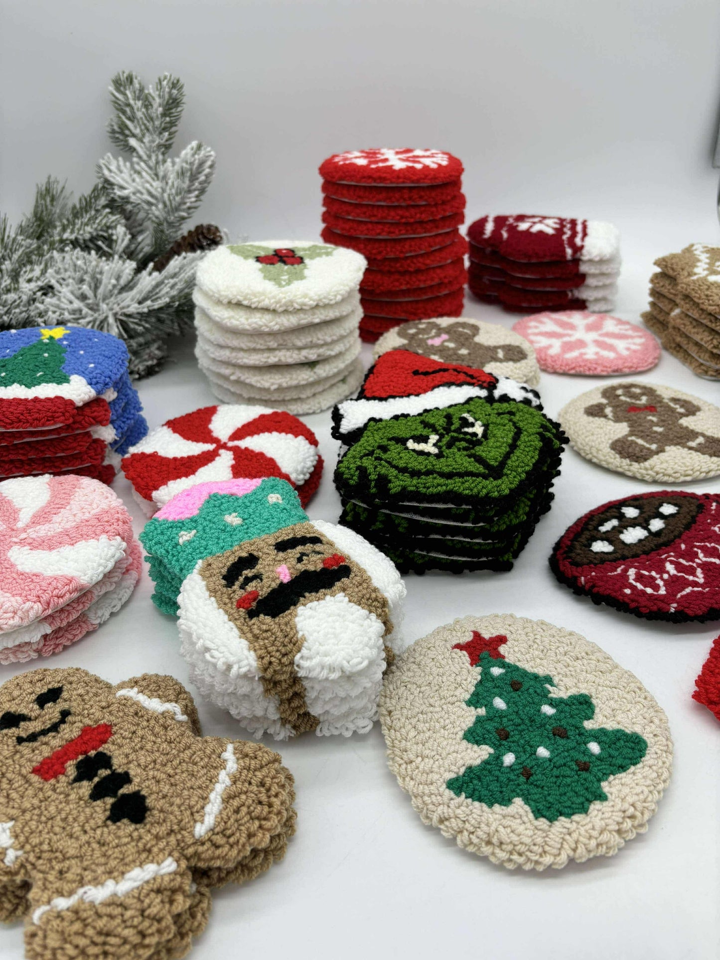 Chenille Mug Rug