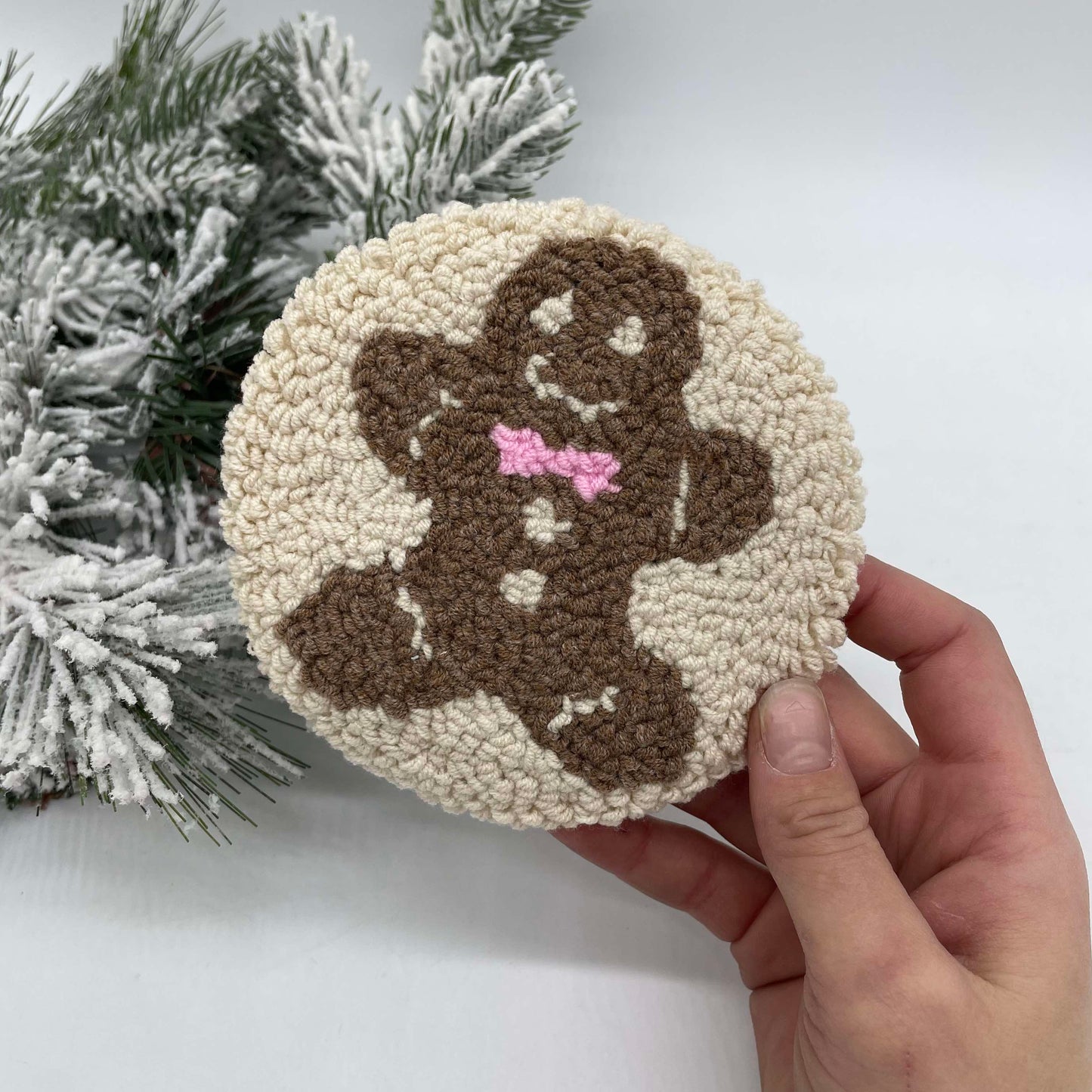 Chenille Mug Rug