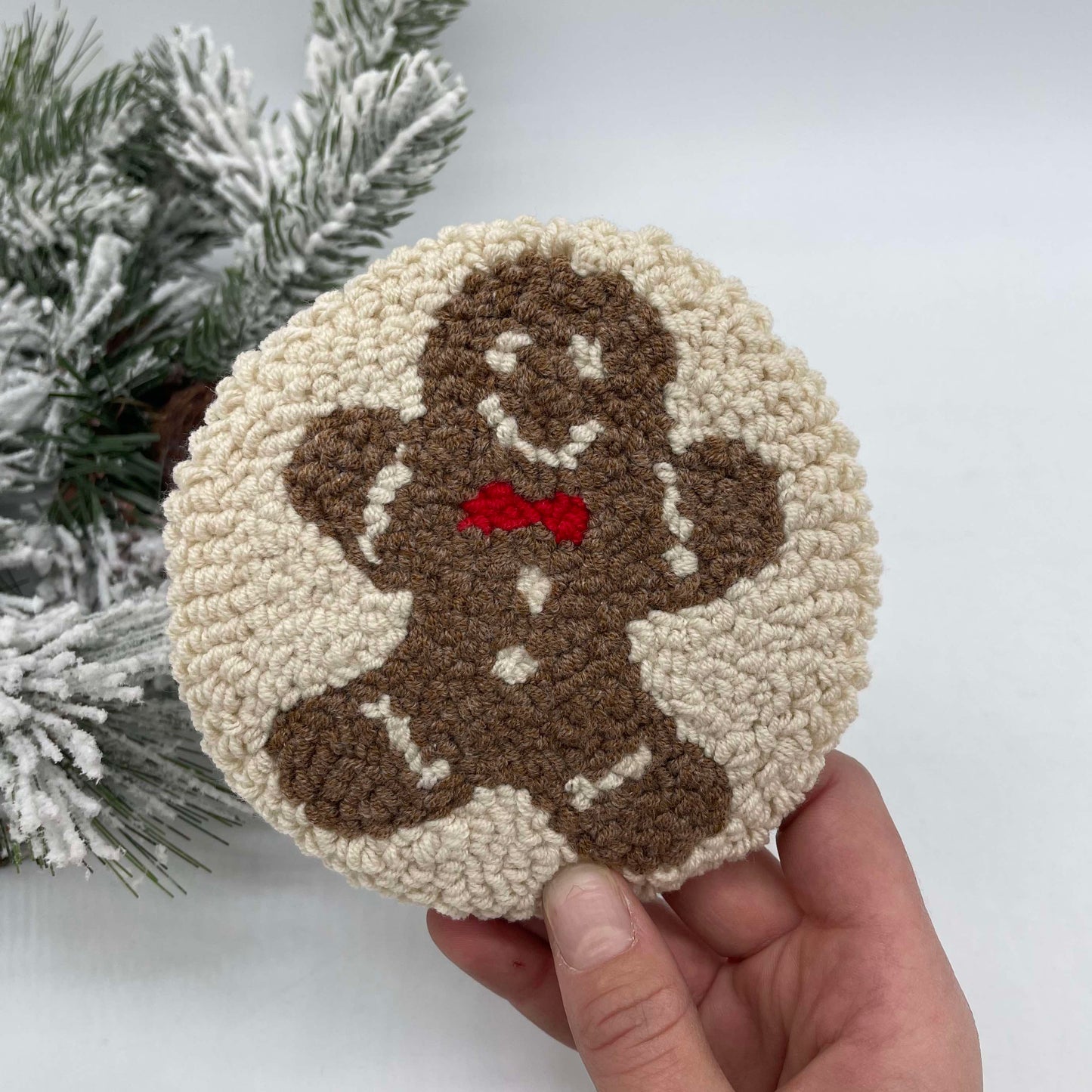 Chenille Mug Rug